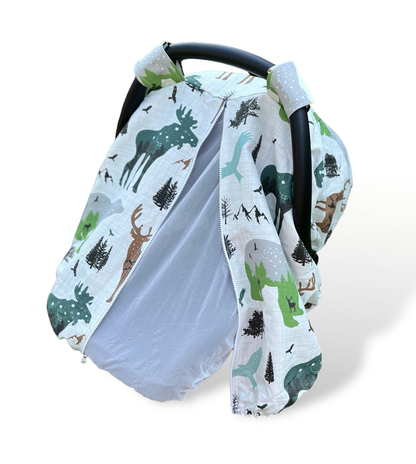 Forest Animals Summer Car Seat Cover
