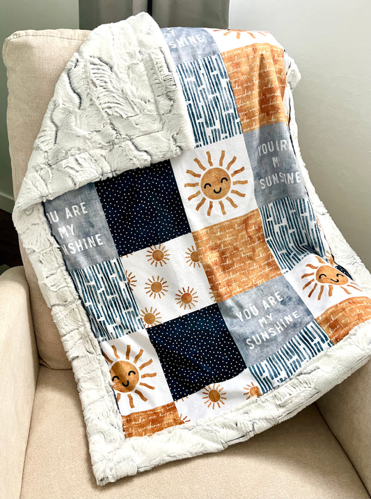 “You Are My Sunshine” Baby Blanket