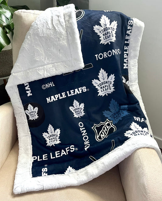 Toronto Maple Leafs Baby Blanket